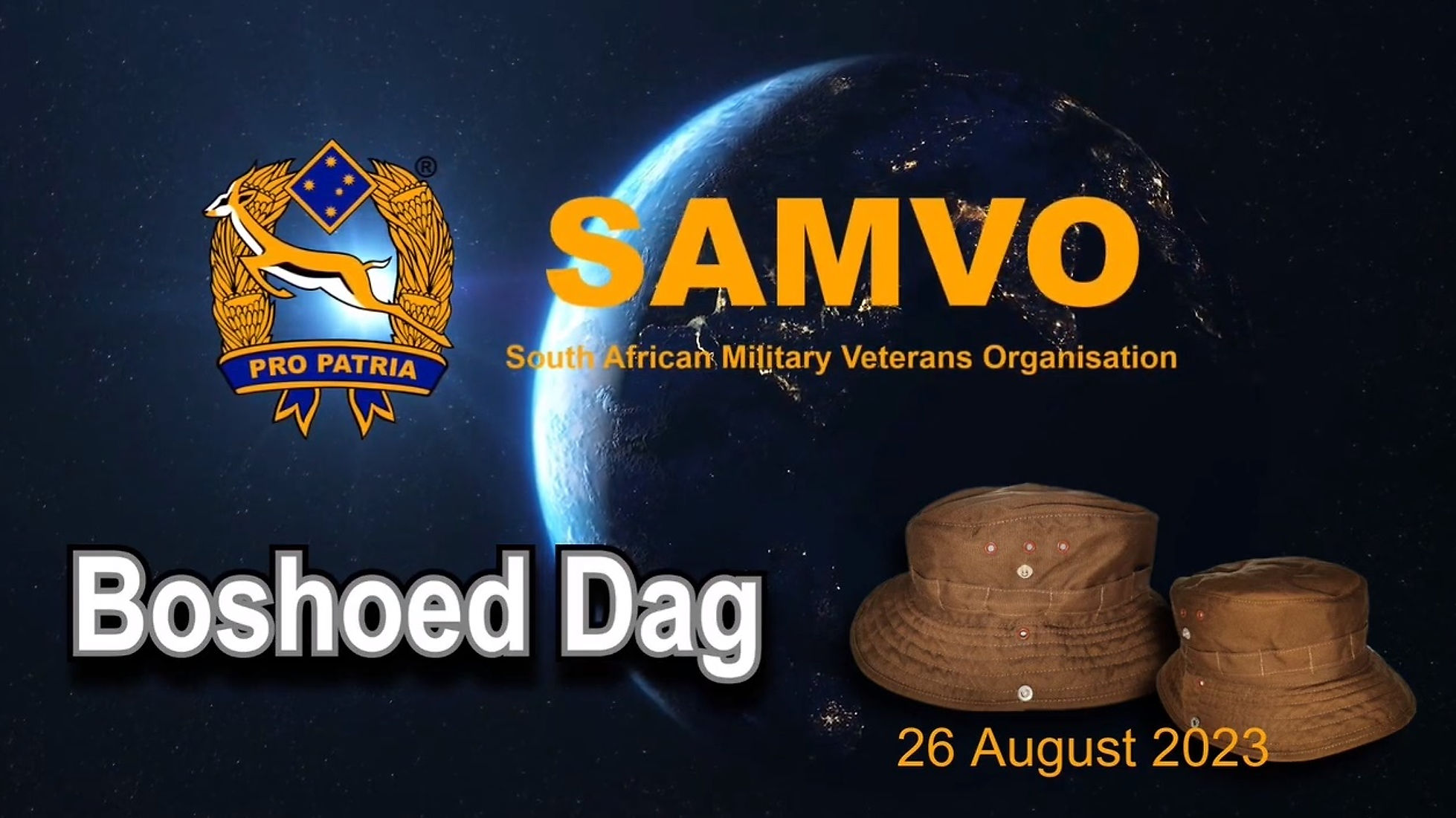SAMVO Interview with Phillip Nel - Founder of Boshoed Dag / Bush Hat Day